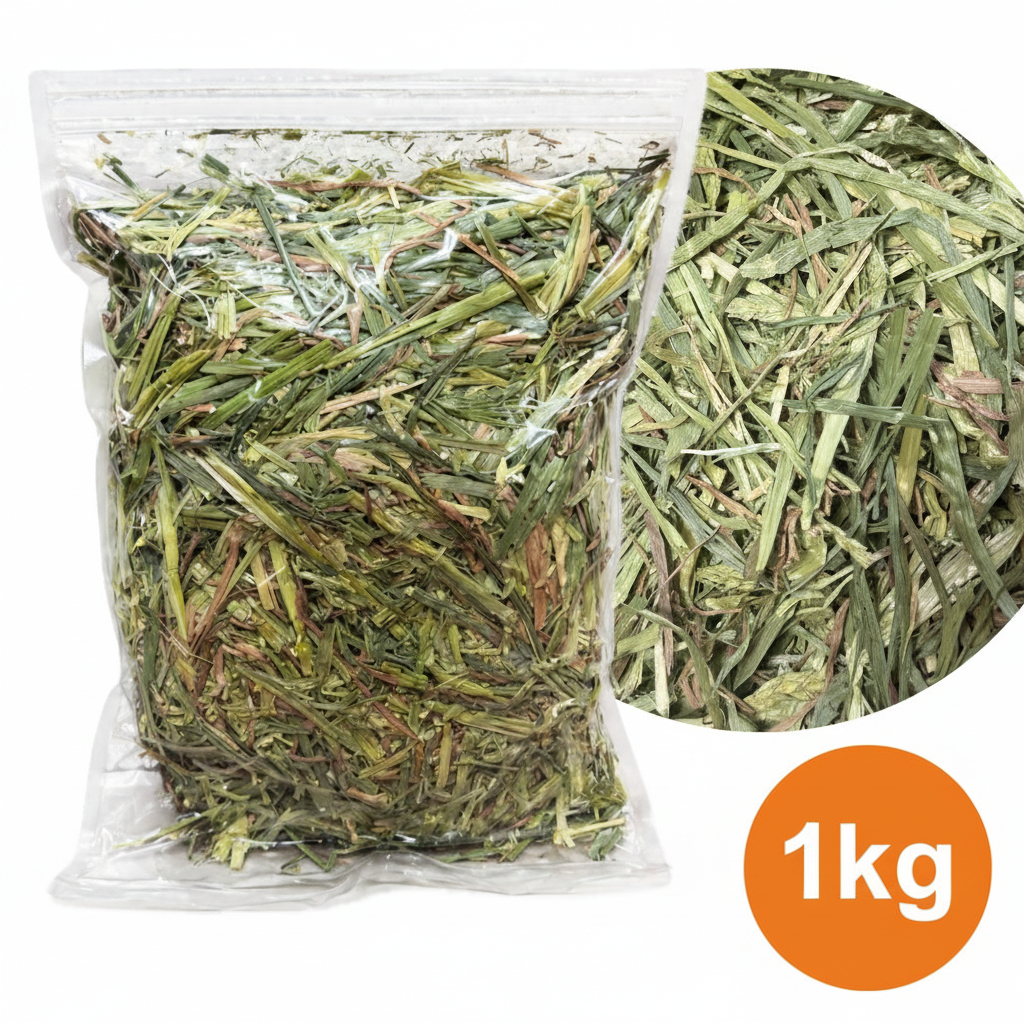 1kg ラベル付きウィートヘイ