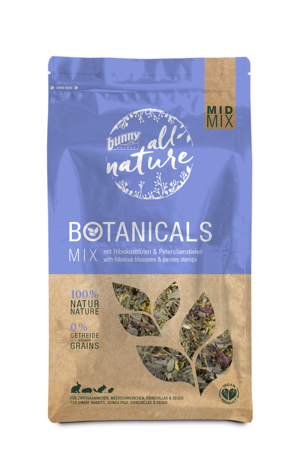 [bunnyNATURE バニーネイチャー]ボタニカルMIX ハイビスカス&パセリ（150g）